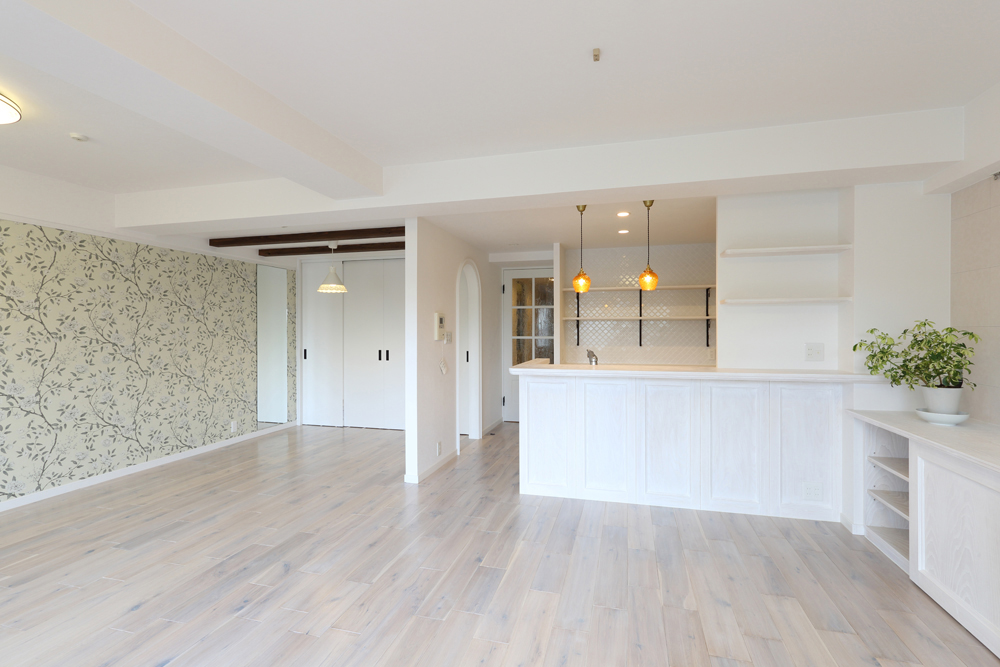 シャビーシックインテリアリノベーション