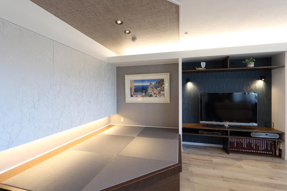 アートな暮らしを楽しむマンションリノベーション