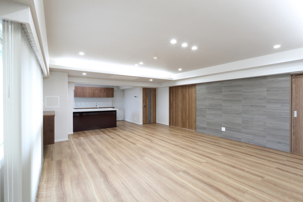 広々とした豪華なマンションリノベーション