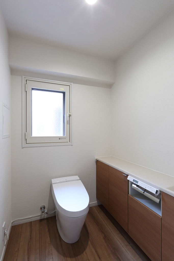 余裕のトイレスペース。