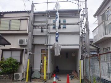 またまた台風養生