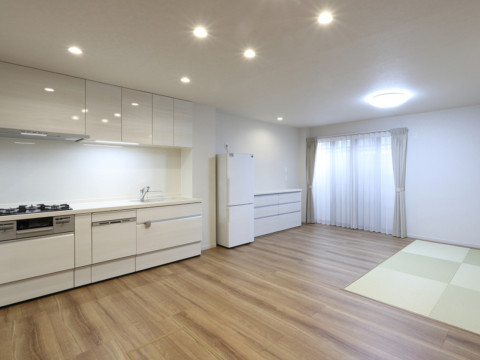 店舗兼住居をオフィス付き住居にリノベーション